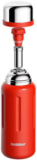 Термос Bobber Barrel-1000 Cayenne Red - Фото 2 большая
