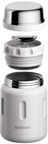 Термос Bobber Jerrycan-700 Sand Grey - Фото 3 большая