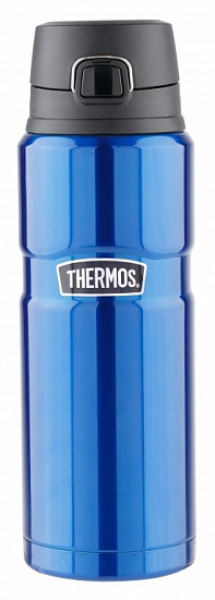 Термос Thermos Stainless King™ Drink Bottle 700 Midnight Blue - Фото 1 большая