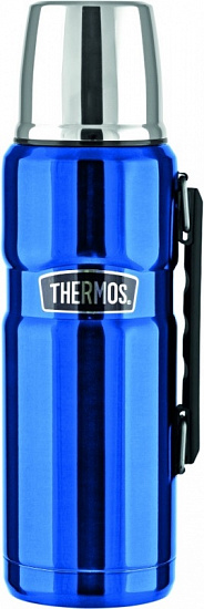Термос Thermos Stainless King™ Beverage Bottle 1.2 Royal Blue - Фото 1 большая
