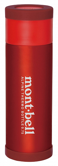 Термос MontBell Alpine Thermo Bottle 750 Red - Фото 1 большая