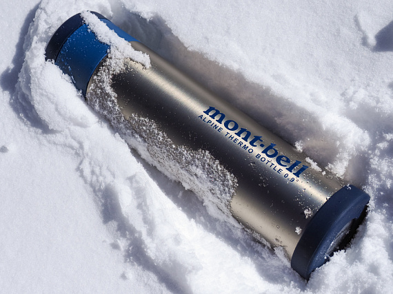 Термос MontBell Alpine Thermo Bottle 900 Stainless - Фото 5 большая