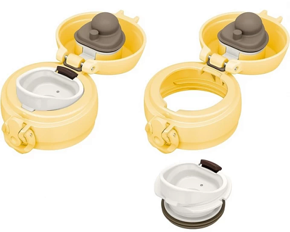 Термос Thermos JNL-356 0,35L Жёлтый - Фото 3 большая