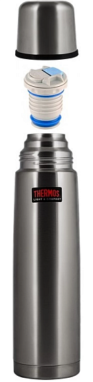 Термос Thermos FBB-750 0,75L Серый - Фото 2 большая