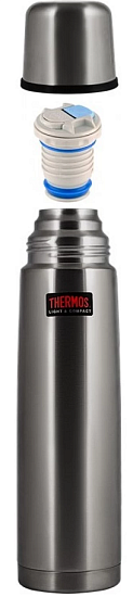Термос Thermos FBB-1000 1L Grey - Фото 2 большая