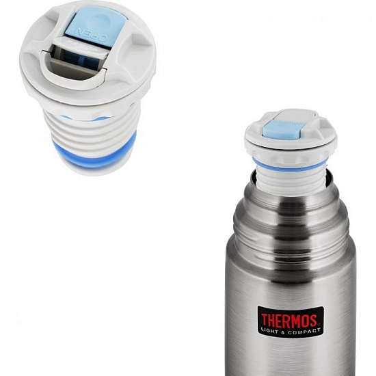 Термос Thermos FBB-1000 1L Grey - Фото 7 большая