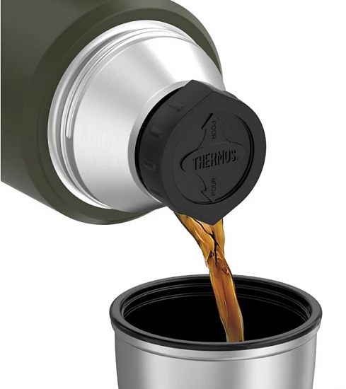 Термос Thermos SK2010 1,2L Хаки - Фото 5 большая