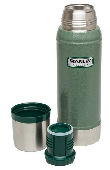 Термос Stanley Classic 0.75 Green - Фото 2 большая