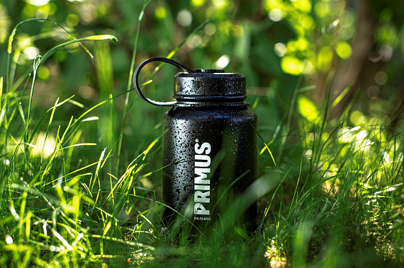 Термос Primus TrailBottle 0.5L Vacuum Black - Фото 3 большая