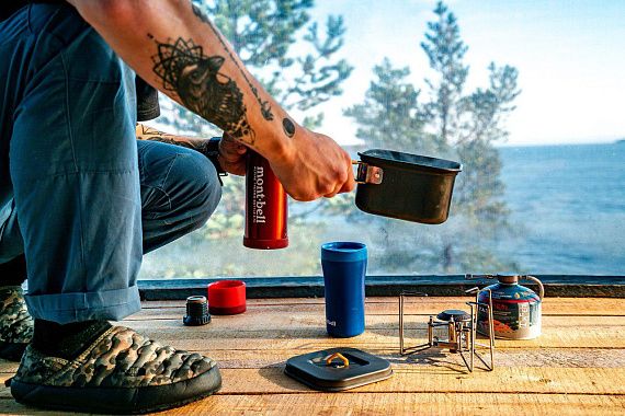 Термос MontBell Alpine Thermo Bottle 350 Meadow Green - Фото 2 большая