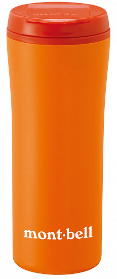 Термокружка MontBell Thermo Tumbler MB Logo 400 оранжевый - Фото 1 большая