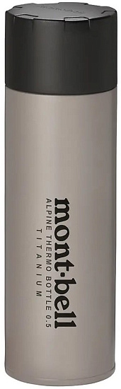 Термос MontBell Alpine Thermo Bottle 500 Titanium - Фото 1 большая