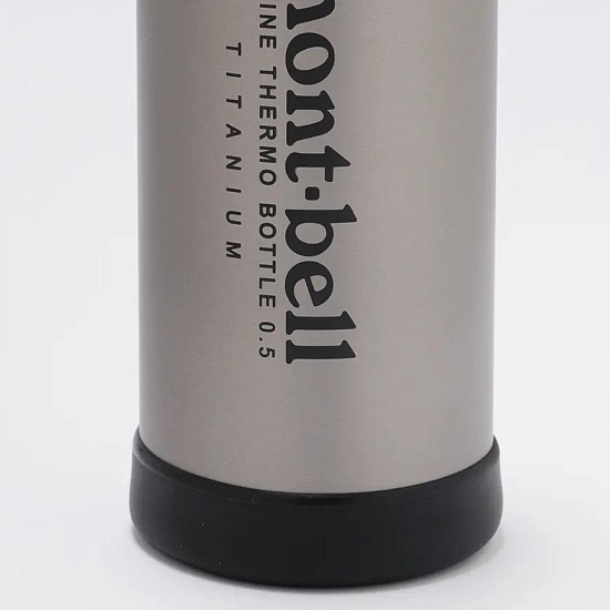 Термос MontBell Alpine Thermo Bottle 500 Titanium - Фото 5 большая