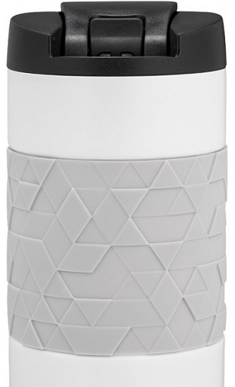 Термокружка Aladdin 470 Easy Grip Leak-Lock Snowflake White - Фото 10 большая