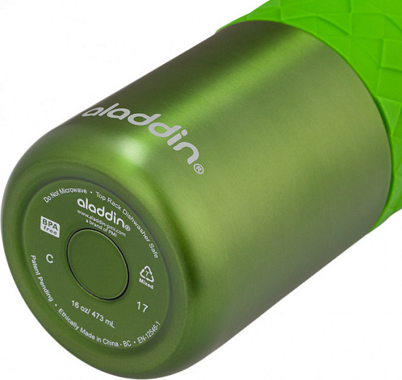 Термокружка Aladdin 470 Easy Grip Leak-Lock Green - Фото 2 большая