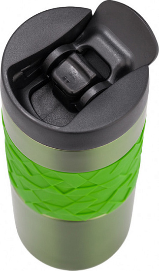 Термокружка Aladdin 470 Easy Grip Leak-Lock Green - Фото 4 большая