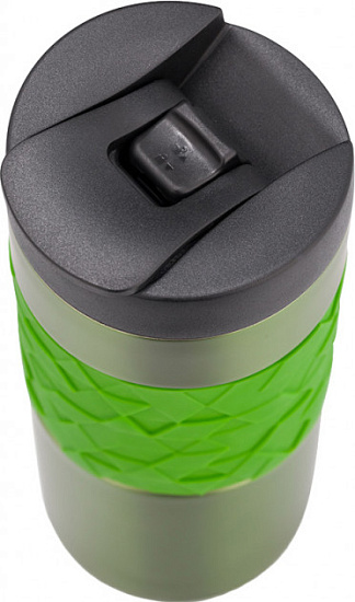 Термокружка Aladdin 470 Easy Grip Leak-Lock Green - Фото 5 большая