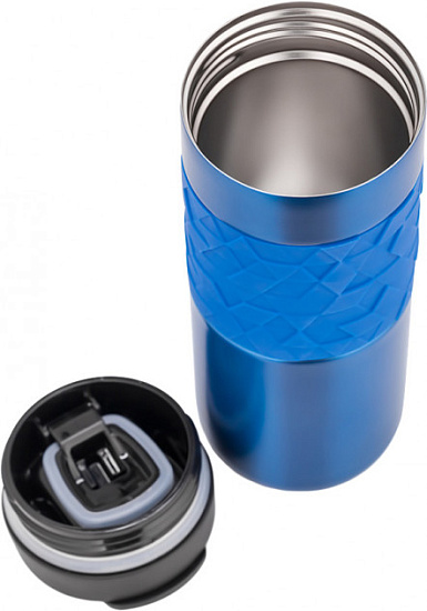 Термокружка Aladdin 470 Easy Grip Leak-Lock Blue - Фото 7 большая