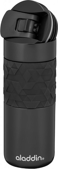 Термокружка Aladdin 470 Easy Grip Leak-Lock Black - Фото 3 большая
