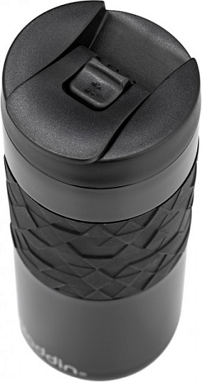 Термокружка Aladdin 470 Easy Grip Leak-Lock Black - Фото 7 большая