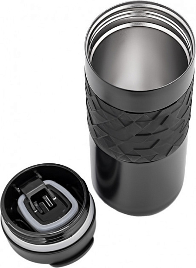 Термокружка Aladdin 470 Easy Grip Leak-Lock Black - Фото 9 большая