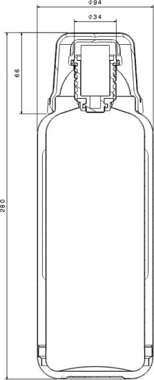 Термос Bobber Flask 1,0 Matte - Фото 3 большая