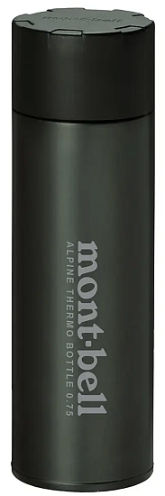 Термос Montbell Alpine Stainless 750 Black - Фото 1 большая
