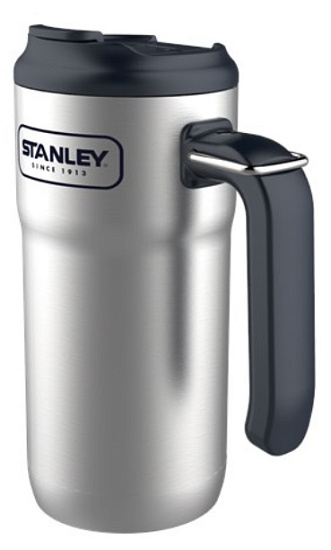 Термокружка Stanley Adventure Travel Mug Steel 0,47 Steel - Фото 2 большая