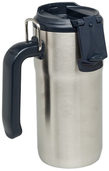 Термокружка Stanley Adventure Travel Mug Steel 0,47 Steel - Фото 3 большая