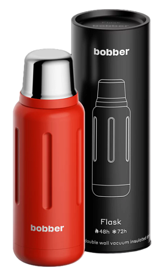 Термос Bobber Flask-1000 swg Cayenne Red - Фото 5 большая