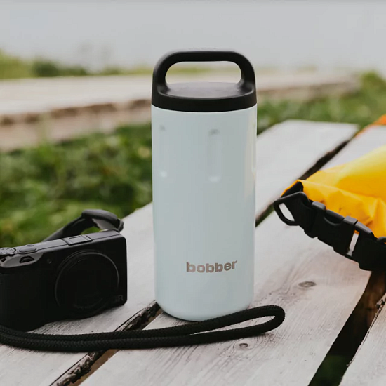 Термос Bobber Bottle-590 Sand Grey - Фото 4 большая