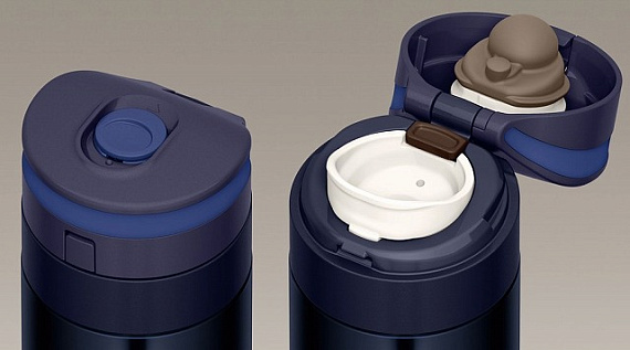 Термос Thermos Mobile Mug 450 Blue - Фото 3 большая