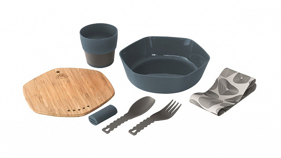 Набор посуды Robens Leaf Meal Kit Ocean - Фото 1 большая