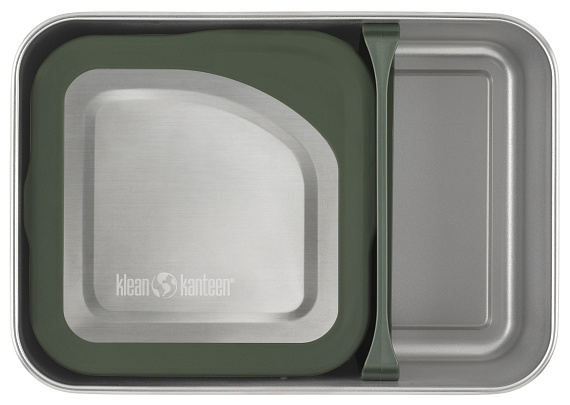 Набор ланч-боксов Klean Kanteen Family Set (Big Meal, Lunch, Snack) Sea Spray - Фото 2 большая