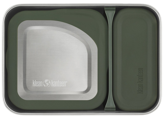 Набор ланч-боксов Klean Kanteen Family Set (Big Meal, Lunch, Snack) Sea Spray - Фото 3 большая