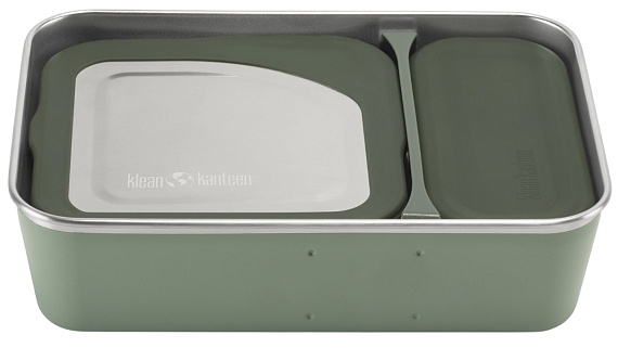 Набор ланч-боксов Klean Kanteen Family Set (Big Meal, Lunch, Snack) Sea Spray - Фото 5 большая