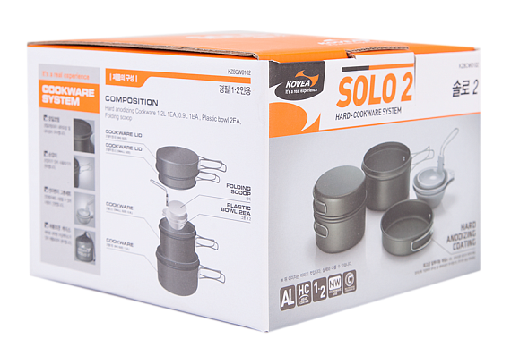 Набор посуды Kovea Solo-2 - Фото 8 большая