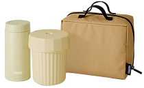 Набор Thermos Термос+контейнеры+чехол JEC-1000 Beige