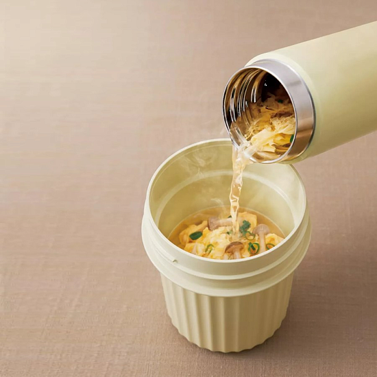 Набор Thermos Термос+контейнеры+чехол JEC-1000 Beige - Фото 4 большая
