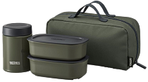 Набор Thermos Термос+контейнеры+чехол JEA-801 Khaki