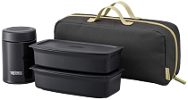 Набор Thermos Термос+контейнеры+чехол JEA-1001 Smoke Black