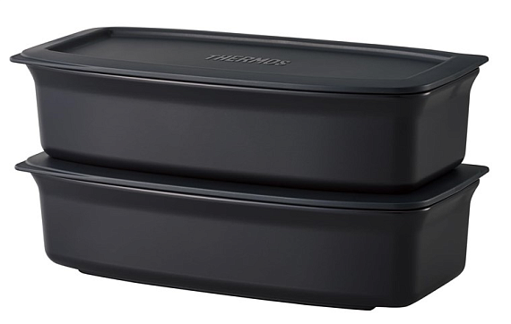 Набор Thermos Термос+контейнеры+чехол JEA-1001 Smoke Black - Фото 5 большая