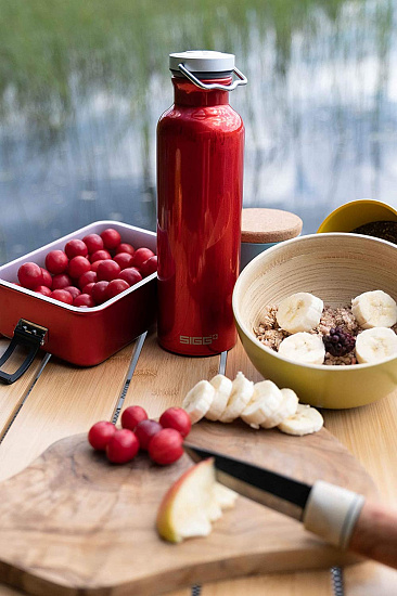 Ланч-бокс SIGG Metal Box Plus L Red - Фото 4 большая