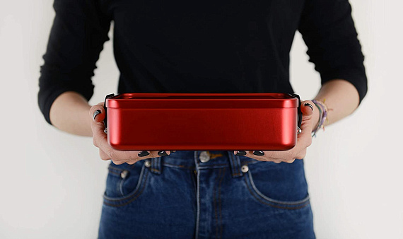 Ланч-бокс SIGG Metal Box Plus L Red - Фото 5 большая