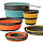 Набор посуды Sea to Summit Frontier UL Collapsible One Pot Cook Set 2L (5 piece) - Фото 3 малая