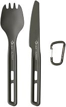 Набор столовых приборов Sea to Summit Frontier UL Cutlery Set (2 piece) Grey