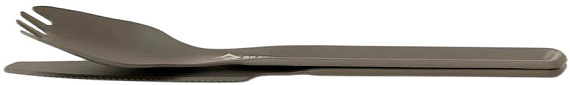 Набор столовых приборов Sea to Summit Frontier UL Cutlery Set (2 piece) Grey - Фото 2 большая