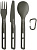 Набор столовых приборов Sea to Summit Frontier UL Cutlery Set (3 piece) Grey - Фото 1 малая