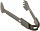 Набор столовых приборов Sea to Summit Frontier UL Cutlery Long Handle Set (2 piece) Grey - Фото 3 малая