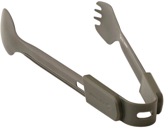 Набор столовых приборов Sea to Summit Frontier UL Cutlery Long Handle Set (2 piece) Grey - Фото 3 большая